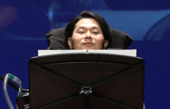 薩日内裕章：「人工呼吸器をしながら 生活領域を もっと広げよう」